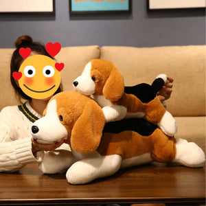 I Love Beagle Stuffed Animal Pillow - Soft Plush Beagle Decor and Gifts for Beagle Lovers-Soft Toy-Beagle, Dogs, Home Decor, Soft Toy, Stuffed Animal-8