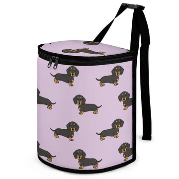 I Love Black and Tan Dachshunds Multipurpose Car Storage Bag - 4 Colors-Car Accessories-Bags, Car Accessories, Dachshund-11