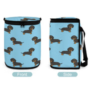 I Love Black and Tan Dachshunds Multipurpose Car Storage Bag - 4 Colors-Car Accessories-Bags, Car Accessories, Dachshund-12