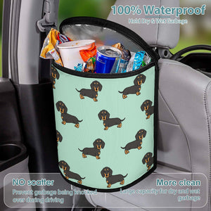 I Love Black and Tan Dachshunds Multipurpose Car Storage Bag - 4 Colors-Car Accessories-Bags, Car Accessories, Dachshund-16