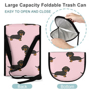 I Love Black and Tan Dachshunds Multipurpose Car Storage Bag - 4 Colors-Car Accessories-Bags, Car Accessories, Dachshund-4