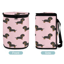 Load image into Gallery viewer, I Love Black and Tan Dachshunds Multipurpose Car Storage Bag - 4 Colors-Car Accessories-Bags, Car Accessories, Dachshund-6