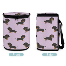 Load image into Gallery viewer, I Love Black and Tan Dachshunds Multipurpose Car Storage Bag - 4 Colors-Car Accessories-Bags, Car Accessories, Dachshund-7