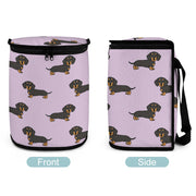 I Love Black and Tan Dachshunds Multipurpose Car Storage Bag - 4 Colors-Car Accessories-Bags, Car Accessories, Dachshund-7