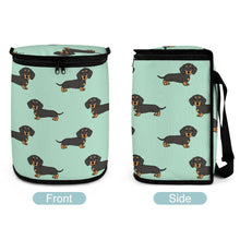 Load image into Gallery viewer, I Love Black and Tan Dachshunds Multipurpose Car Storage Bag - 4 Colors-Car Accessories-Bags, Car Accessories, Dachshund-8