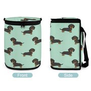 I Love Black and Tan Dachshunds Multipurpose Car Storage Bag - 4 Colors-Car Accessories-Bags, Car Accessories, Dachshund-8
