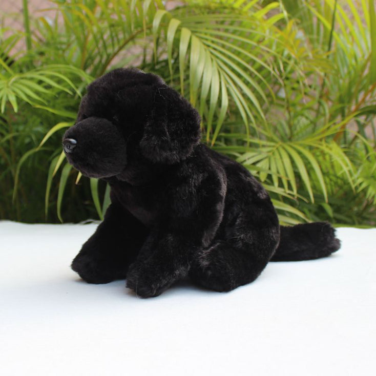 I Love Black Labrador Stuffed Animal Plush Toys-Stuffed Animals-Black Labrador, Home Decor, Labrador, Stuffed Animal-11