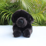 I Love Black Labrador Stuffed Animal Plush Toys-Stuffed Animals-Black Labrador, Home Decor, Labrador, Stuffed Animal-4