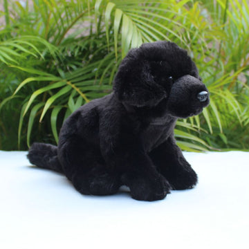 I Love Black Labrador Stuffed Animal Plush Toys-Stuffed Animals-Black Labrador, Home Decor, Labrador, Stuffed Animal-6