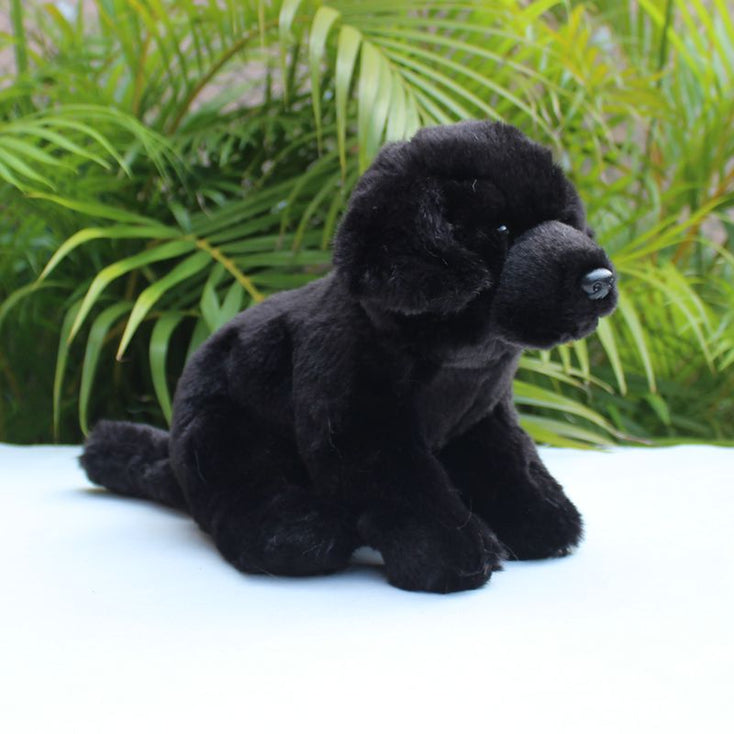 I Love Black Labrador Stuffed Animal Plush Toys-Stuffed Animals-Black Labrador, Home Decor, Labrador, Stuffed Animal-6