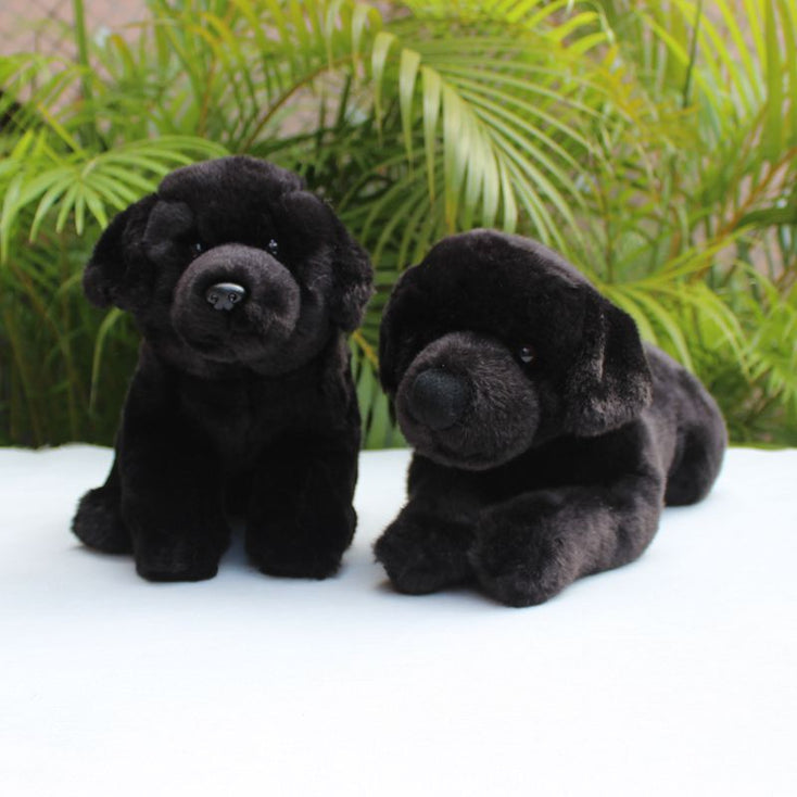 I Love Black Labrador Stuffed Animal Plush Toys - 2 Designs-Stuffed Animals-Black Labrador, Home Decor, Labrador, Stuffed Animal-11