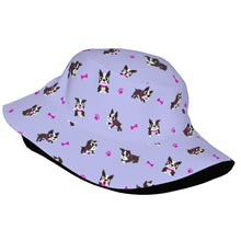 Load image into Gallery viewer, I Love Boston Terriers Bucket Hat-Hats &amp; Caps-2