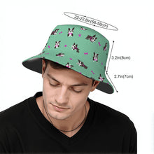 Load image into Gallery viewer, I Love Boston Terriers Bucket Hat-Hats &amp; Caps-35