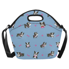 Load image into Gallery viewer, I Love Boston Terriers Neoprene Lunch Bag-17