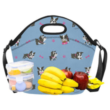 Load image into Gallery viewer, I Love Boston Terriers Neoprene Lunch Bag-18