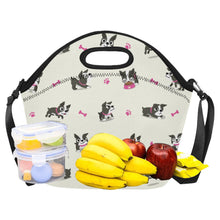 Load image into Gallery viewer, I Love Boston Terriers Neoprene Lunch Bag-4