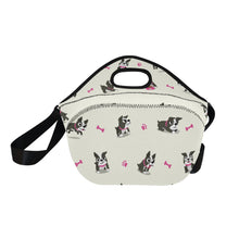 Load image into Gallery viewer, I Love Boston Terriers Neoprene Lunch Bag-6