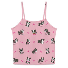 Load image into Gallery viewer, I Love Boston Terriers Women's Cami and Shorts Pajama Set-13