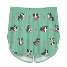 Load image into Gallery viewer, I Love Boston Terriers Women's Cami and Shorts Pajama Set-20