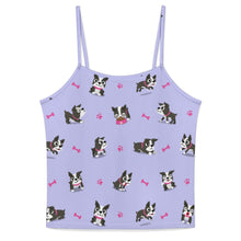 Load image into Gallery viewer, I Love Boston Terriers Women's Cami and Shorts Pajama Set-5