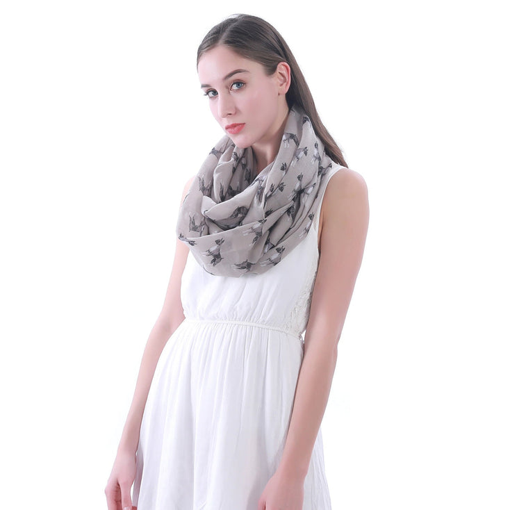 I Love Boxers Infinity Loop Scarves-Accessories-Accessories, Boxer, Dogs, Scarf-10