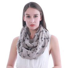 Load image into Gallery viewer, I Love Boxers Infinity Loop Scarves-Accessories-Accessories, Boxer, Dogs, Scarf-Khaki-2