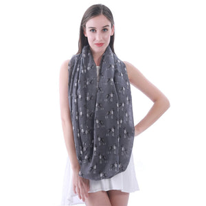 I Love Boxers Infinity Loop Scarves-Accessories-Accessories, Boxer, Dogs, Scarf-5