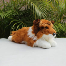 Load image into Gallery viewer, I Love Collie / Sheltie Stuffed Animal Plush Toys-Stuffed Animals-Home Decor, Rough Collie, Shetland Sheepdog, Stuffed Animal-11