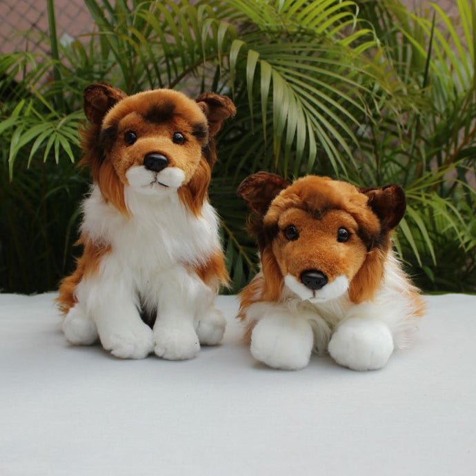 I Love Collie / Sheltie Stuffed Animal Plush Toys-Stuffed Animals-Home Decor, Rough Collie, Shetland Sheepdog, Stuffed Animal-1