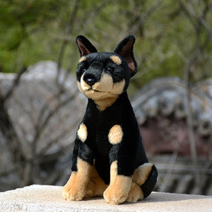 I Love Doberman Stuffed Animal Plush Toy-Stuffed Animals-Doberman, Home Decor, Stuffed Animal-8