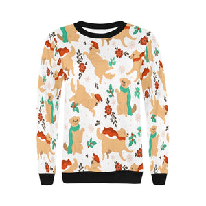 I Love Labradors and Christmas Women's Sweatshirt-Apparel-Apparel, Labrador, Sweatshirt-5