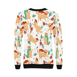 I Love Labradors and Christmas Women's Sweatshirt-Apparel-Apparel, Labrador, Sweatshirt-7