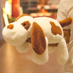 I Love My Basset Hound Stuffed Animal Plush Toys-Stuffed Animals-Basset Hound, Home Decor, Stuffed Animal-4