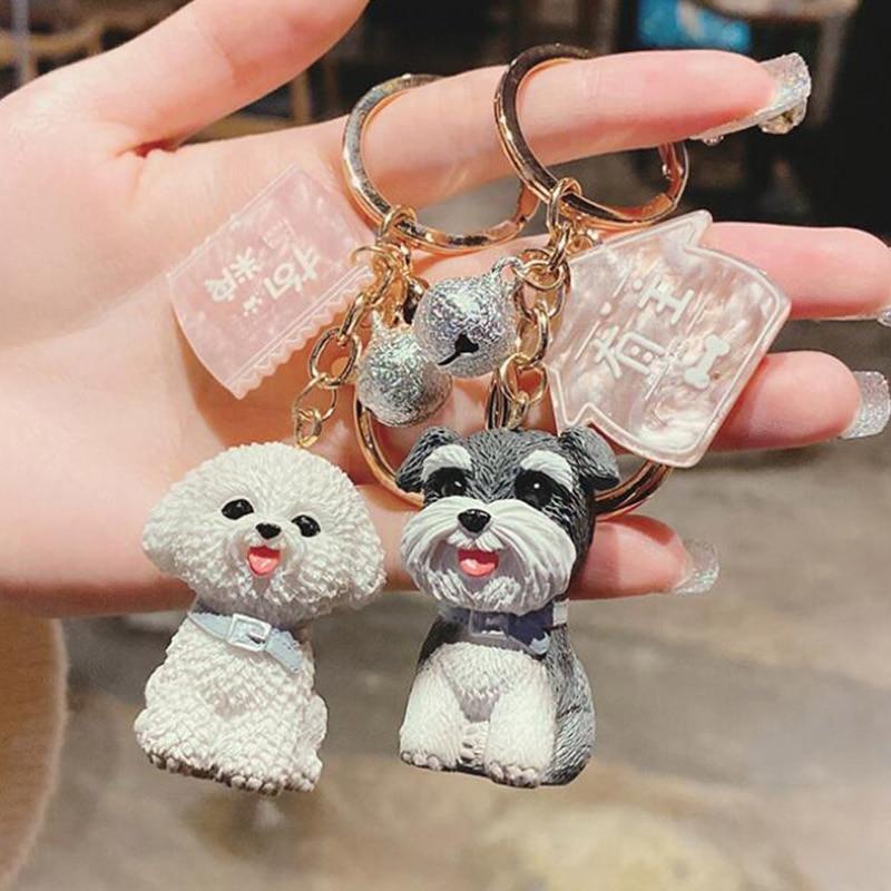 I Love My Golden Retriever Keychain
