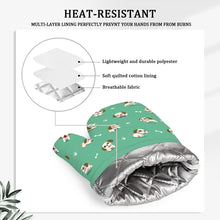 Load image into Gallery viewer, I Love My Shih Tzu Soft Oven Mitts and Pot Holder Set-Kitchen Decor-Accessories,Dog Mom Gifts,Shih Tzu-12