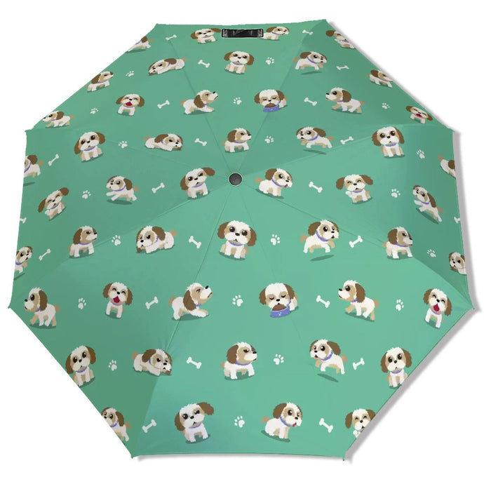 I Love My Shih Tzu Soft Umbrella-Accessories-Accessories,Dog Mom Gifts,Shih Tzu,Umbrella-1