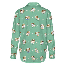 Load image into Gallery viewer, I Love My Shih Tzu Soft Women's Shirt-14