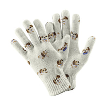 Load image into Gallery viewer, I Love My Shih Tzu Touch Screen Gloves-Accessories-Accessories, Dog Dad Gifts, Dog Mom Gifts, Gloves-13