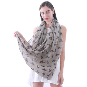 I Love Staffordshire Bull Terriers Infinity Loop Scarves-Accessories-Accessories, Dogs, Scarf, Staffordshire Bull Terrier-4