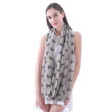 Load image into Gallery viewer, I Love Staffordshire Bull Terriers Infinity Loop Scarves-Accessories-Accessories, Dogs, Scarf, Staffordshire Bull Terrier-6