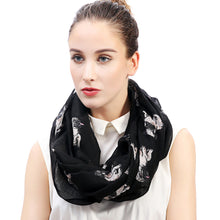 Load image into Gallery viewer, I Love Pugs Infinity Loop Scarves-Accessories-Accessories, Dogs, Pug, Scarf-Design 2-6