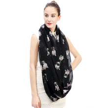 Load image into Gallery viewer, I Love Pugs Infinity Loop Scarves-Accessories-Accessories, Dogs, Pug, Scarf-8