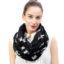 Load image into Gallery viewer, I Love Pugs Infinity Loop Scarves-Accessories-Accessories, Dogs, Pug, Scarf-Design 1-1