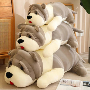 I Love English Bulldog Stuffed Animal Plush Pillows (Large and Giant Size)-English Bulldog, Pillows, Stuffed Animal-5