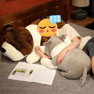 I Love English Bulldog Stuffed Animal Plush Pillows (Large and Giant Size)-English Bulldog, Pillows, Stuffed Animal-12