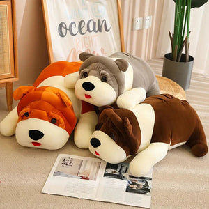 I Love English Bulldog Stuffed Animal Plush Pillows (Large and Giant Size)-English Bulldog, Pillows, Stuffed Animal-7