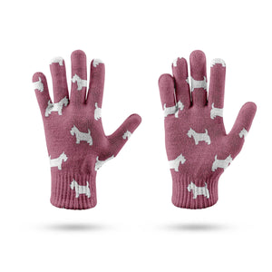 I Love Westies Touch Screen Gloves-Accessories-Accessories, Dog Dad Gifts, Dog Mom Gifts, Gloves-10