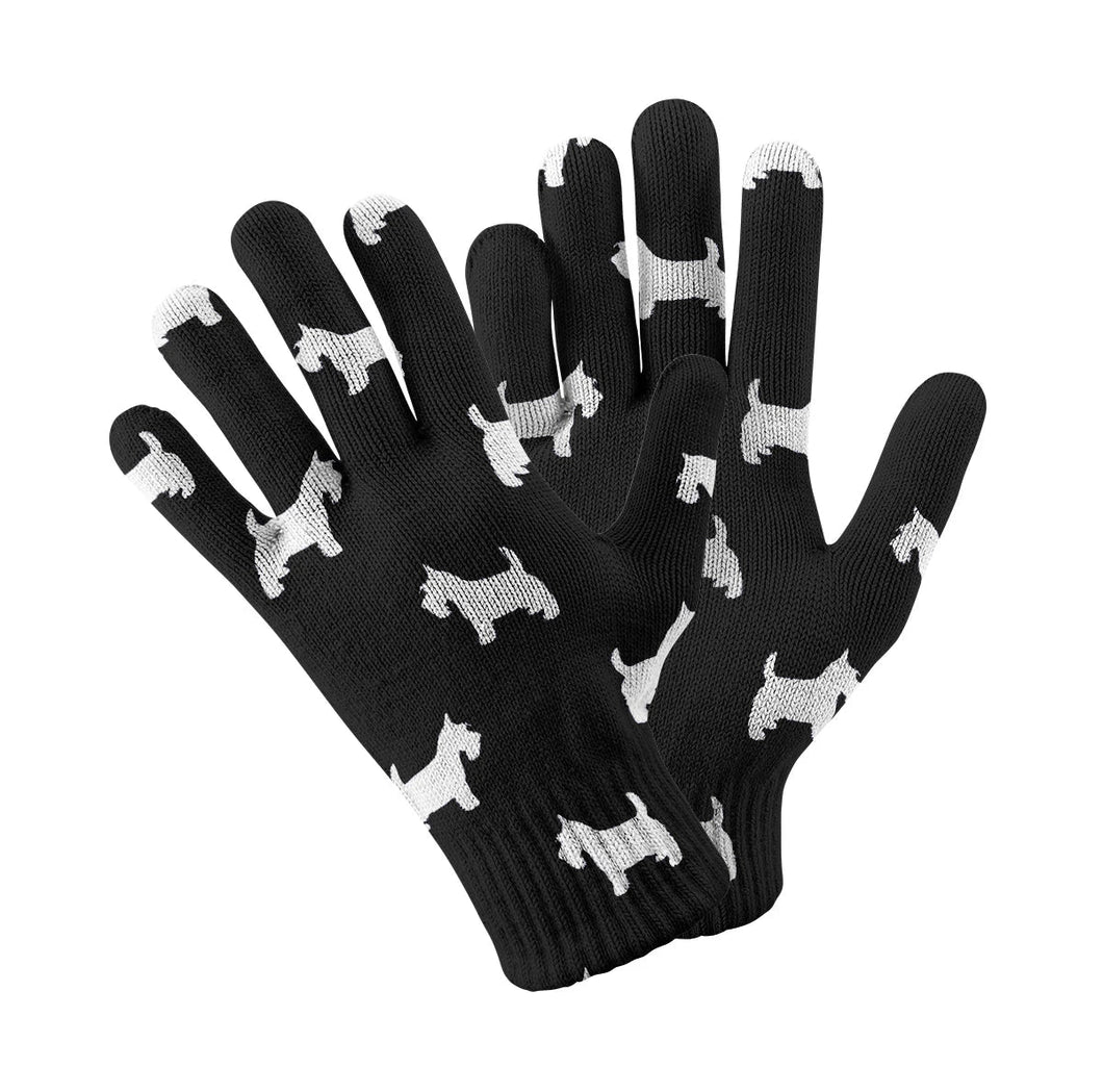 I Love Westies Touch Screen Gloves-Accessories-Accessories, Dog Dad Gifts, Dog Mom Gifts, Gloves-5