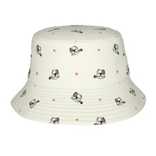 Load image into Gallery viewer, Infinite American Bully Love Bucket Hat-Hats &amp; Caps-White-One Size-25
