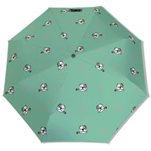 Load image into Gallery viewer, Infinite American Bully Love Umbrella-Daily Accessories-Mint Green-One Size-6